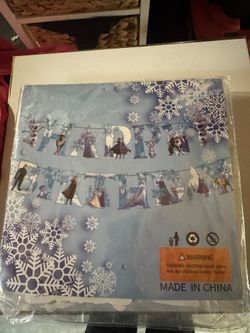 Frozen Happy Birthday Sign