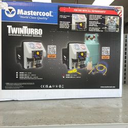 Mastercool Twin Turbo Refrigerant Recovery Machine.  