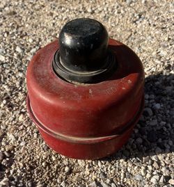 Vintage Toledo Torch Kerosene Road Flare | Red | Classic Smudge Pot