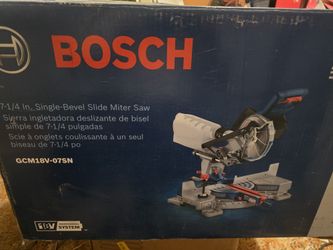 Bosch Sliding Compound Cordless Miter Saw Tool Only