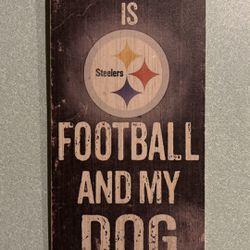 Steelers Wood Sign