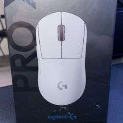 Logitech Pro X Wireless Super light 2 Gaming Mouse White 