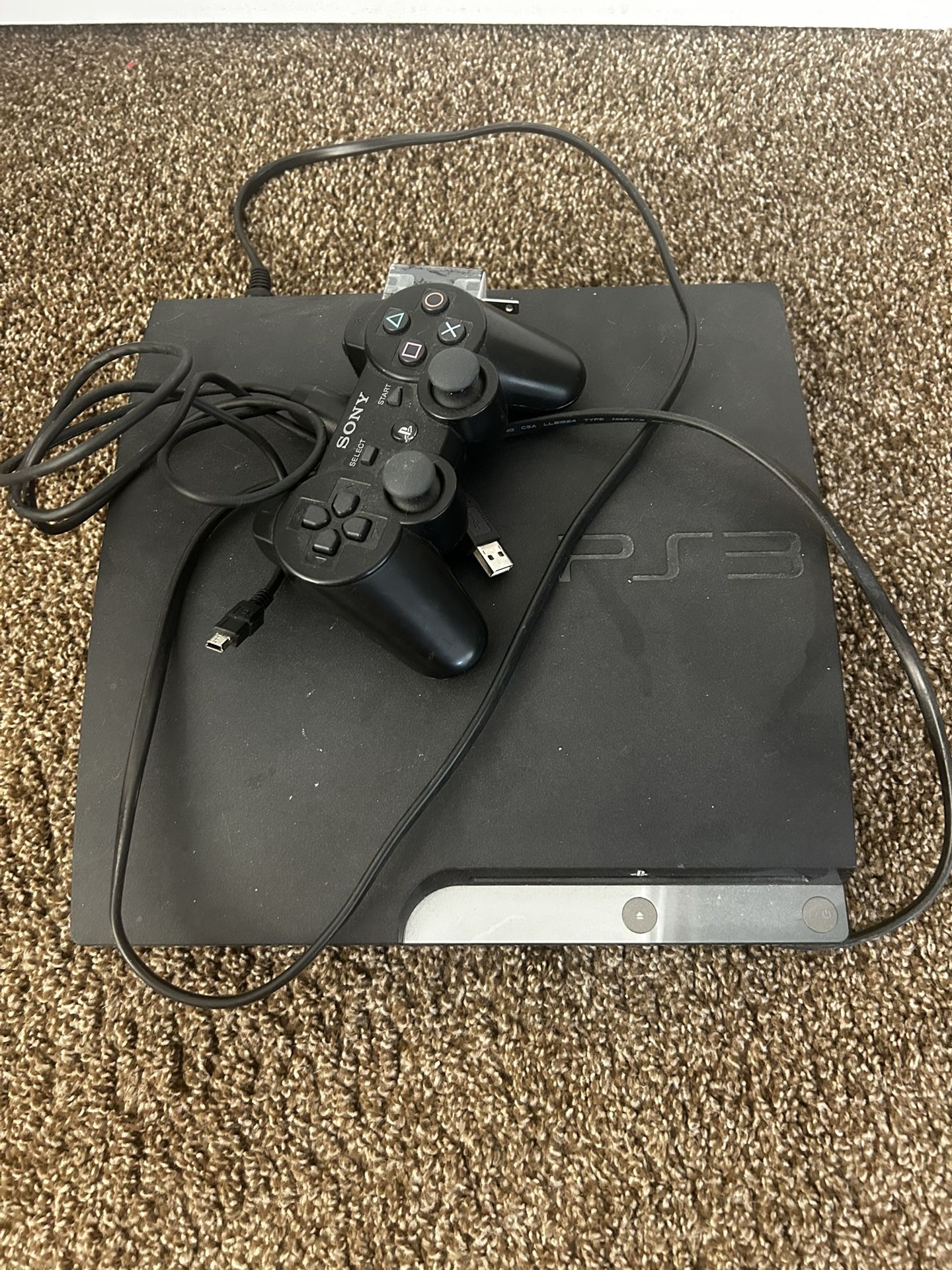 PS3 with Controller