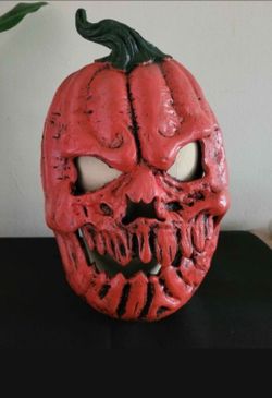 Scary Pumpkin Mask for Halloween