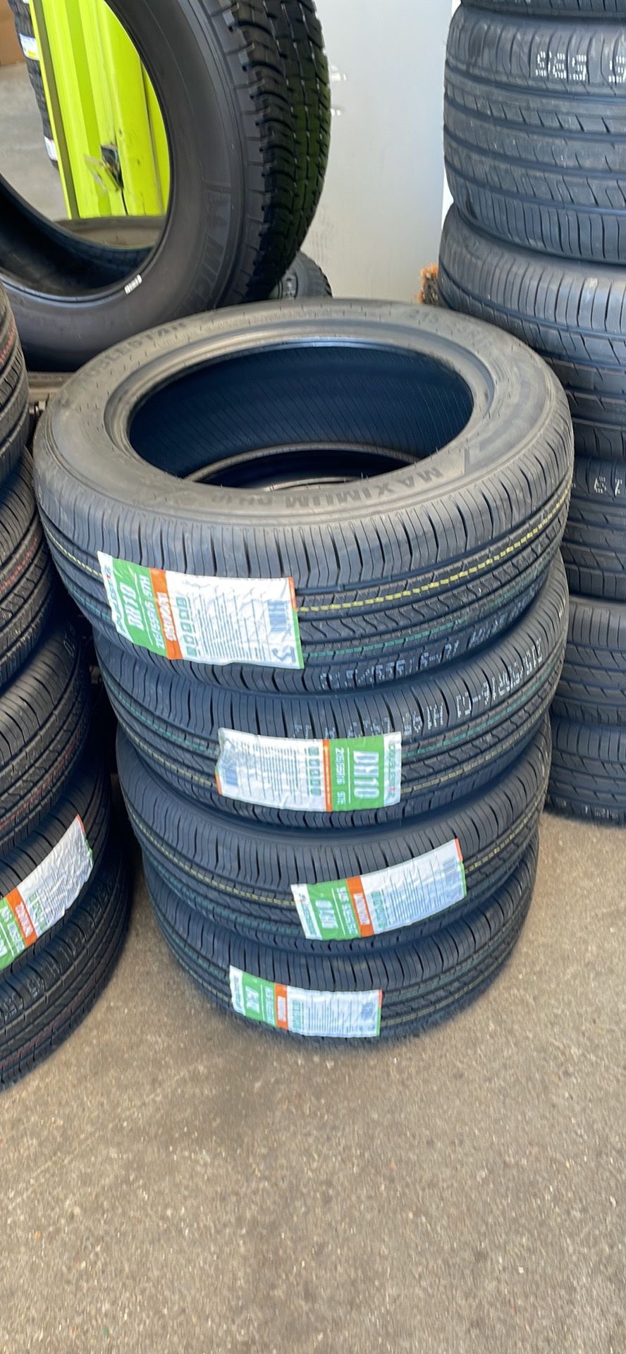 215-55-16 All Season Tires installed (4) New 50,000 Mile Warranty-We Finance