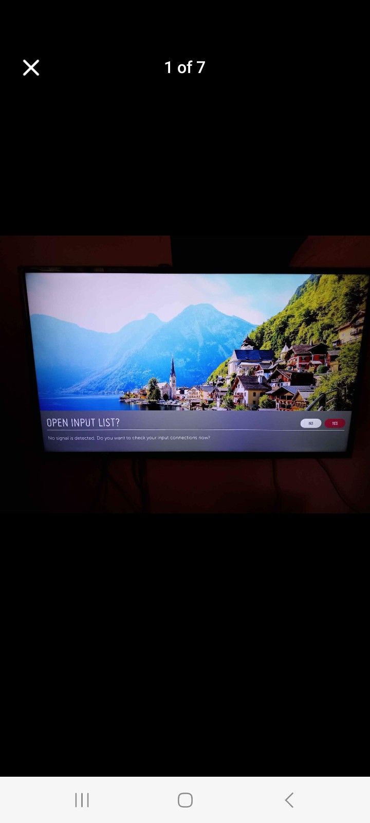 LG 55" 4K HDR Smart TV y sistema AV Yamaha 7.1 de 700 vatios $1000 PRECIO FINAL