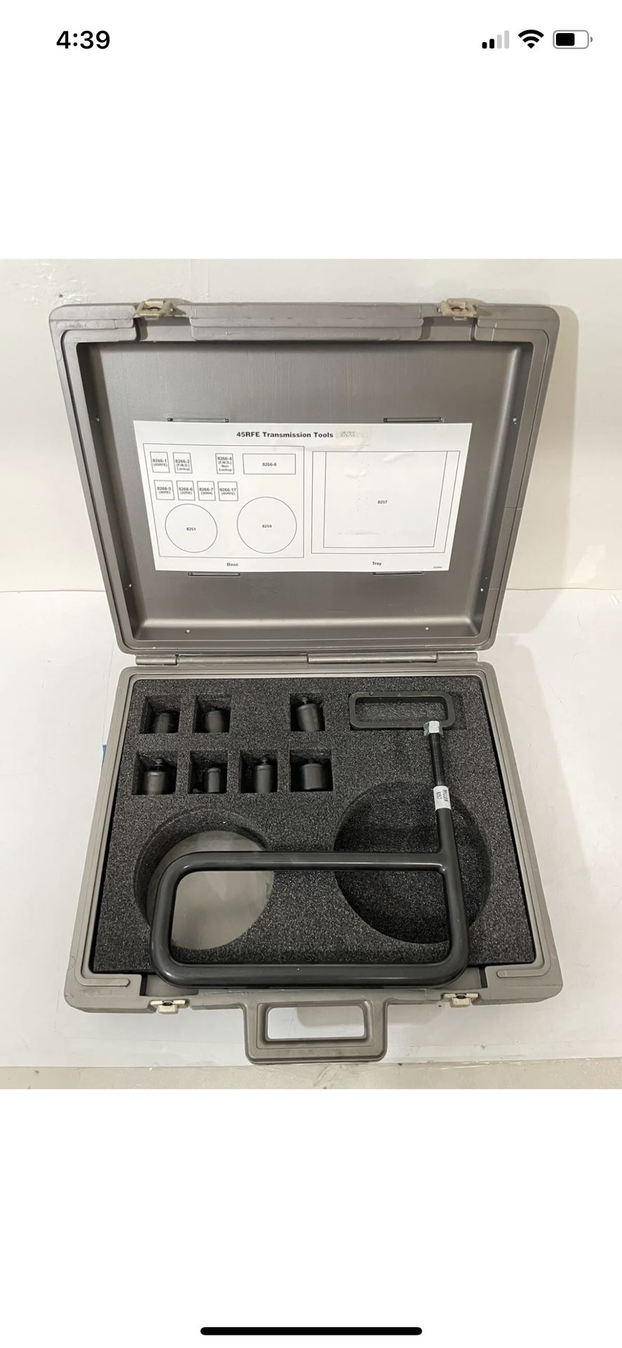 Miller Special Tools ~ 8527CC ~ 45RFE Transmission Tools