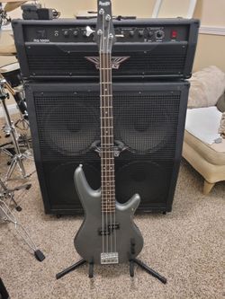 Ibanez Electric Bass Guitar Gray