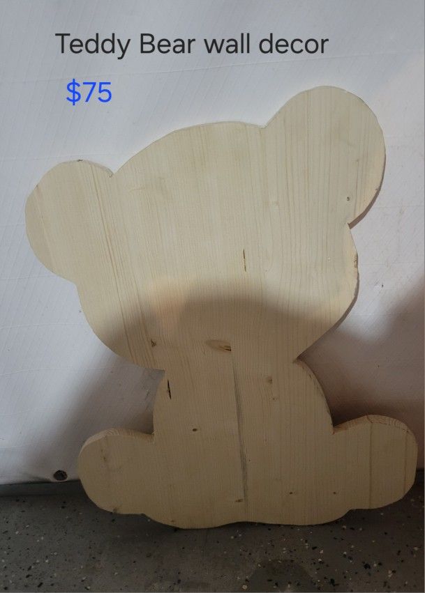 Teddy Bear Wall Decor