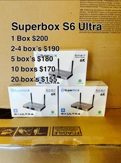 Superbox S6 ultra new 2024 model wholesale reseller s6 max super box 