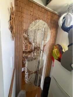 Bamboo Beaded curtain