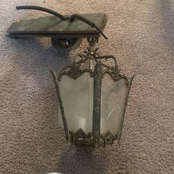 Antique light fixture