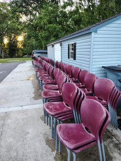 Stackable School/Event Chairs 180 available