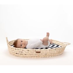 Baby Changing Basket With Pad & 2 Covers 