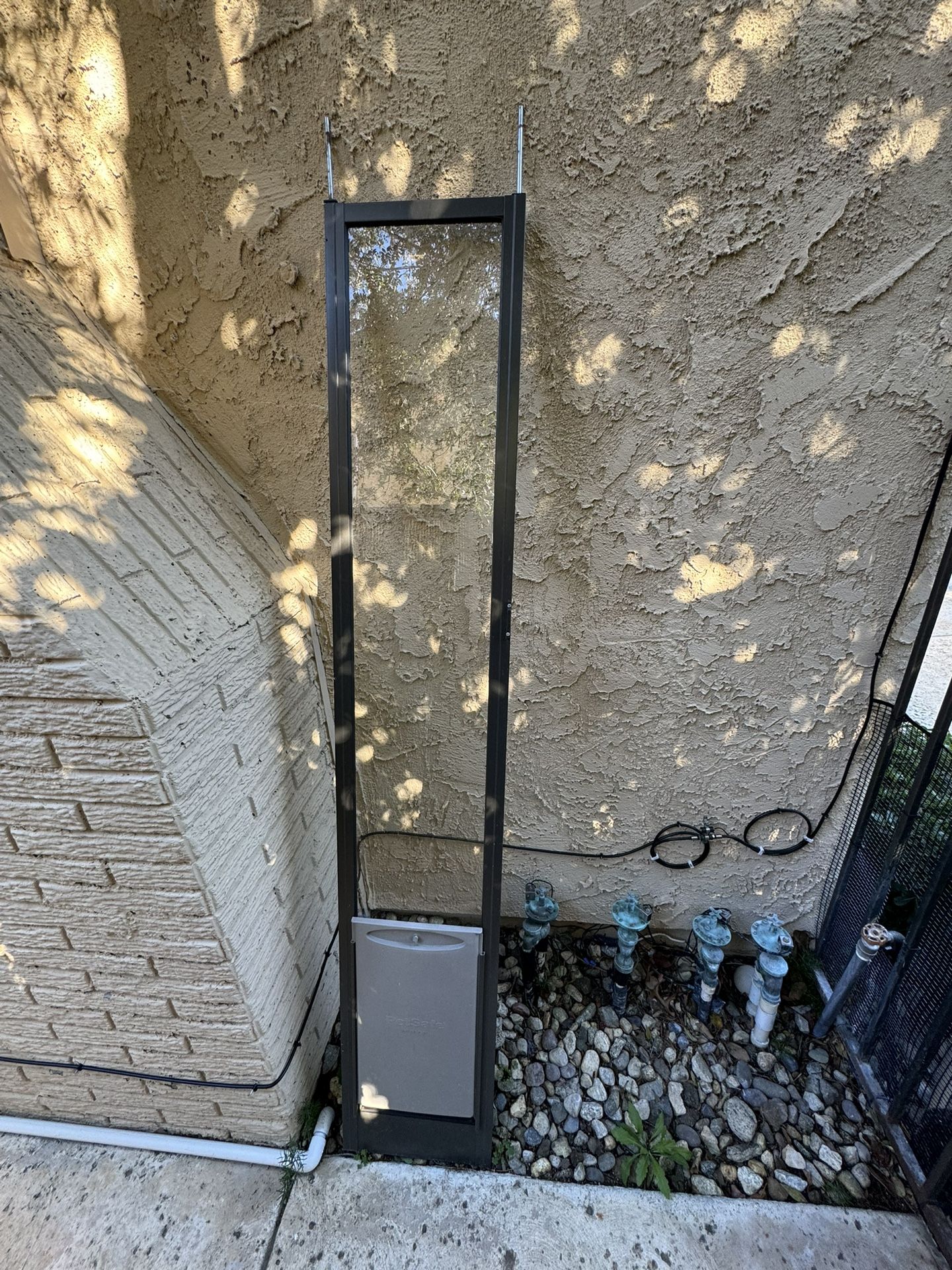 Pet Glass Slide Door Insert