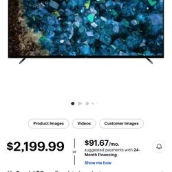 Sony - 77" Class BRAVIA XR A80L OLED 4K UHD Smart Google TV