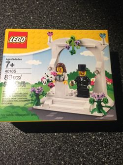 Wedding Favor lego mini figure Set lego mini figure bride and groom 40165