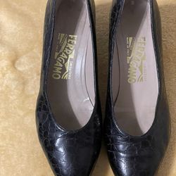 Salvatore Ferragamo Ballet Flat Shoes Size 8C