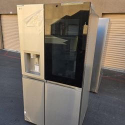 LG Refrigerator InstaView Side X Side 