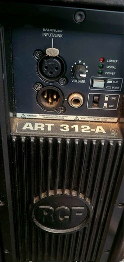 RCF ART 312 MK3 POWERED LOUD SPEAKER 