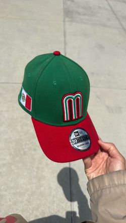 New Era Team Mexico 9FIFTY National Baseball Team Snapback Cap, Adjustable Hat Black