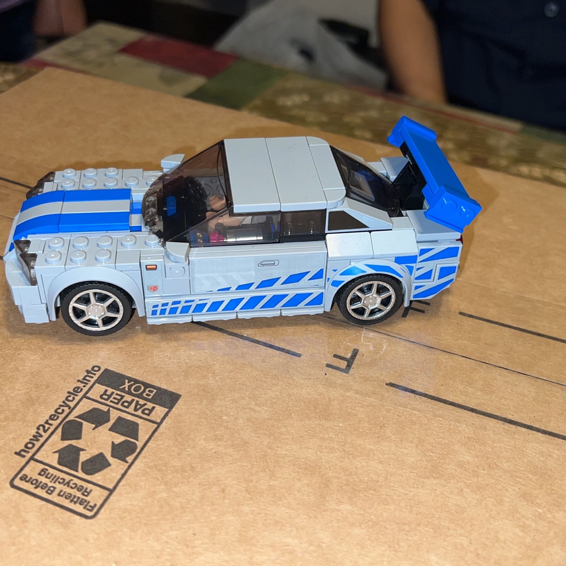Paul Walker Furious Lego Car