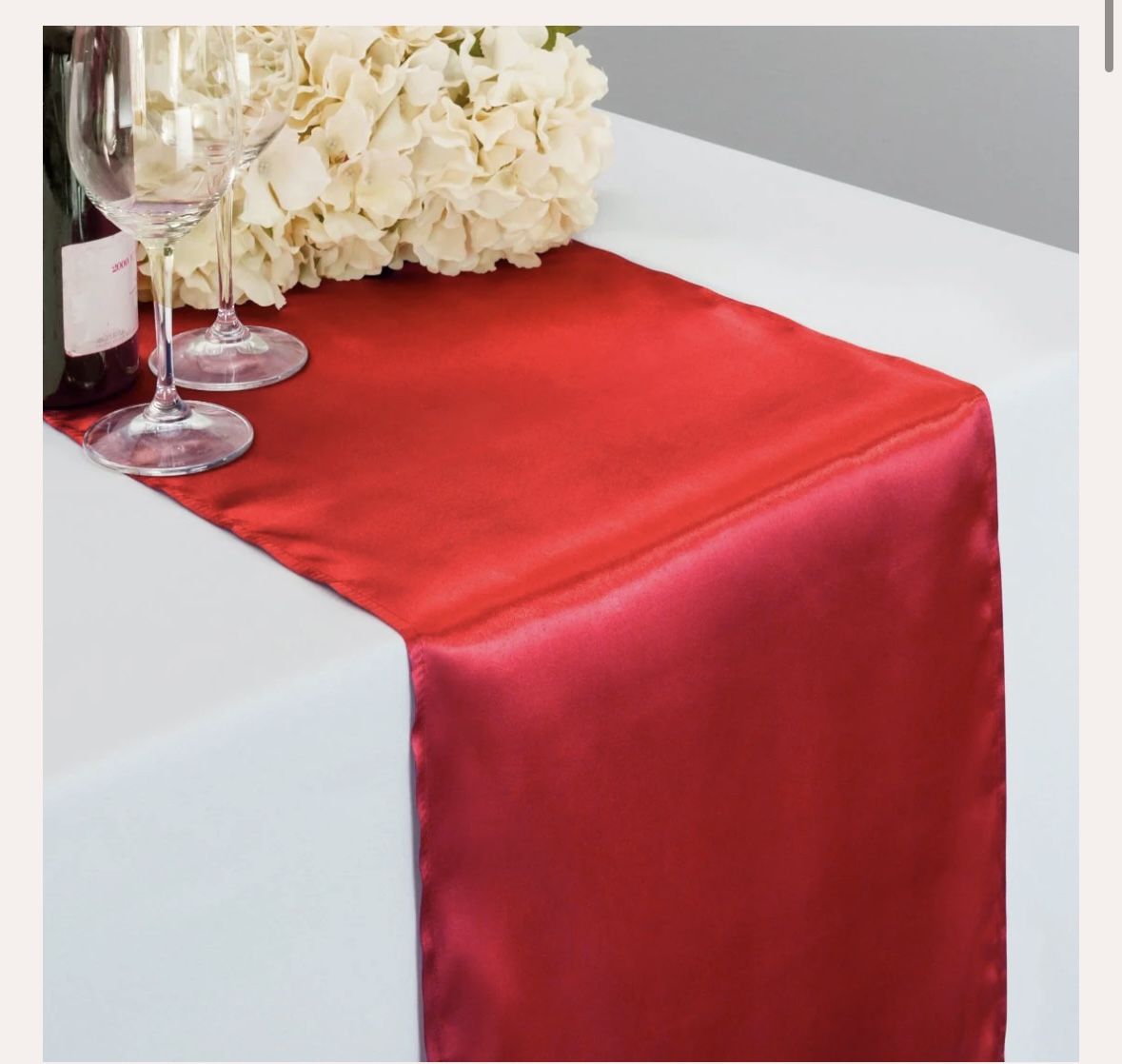 Red Table Runners