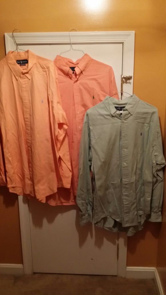 Like new Men's Ralph Lauren shirts