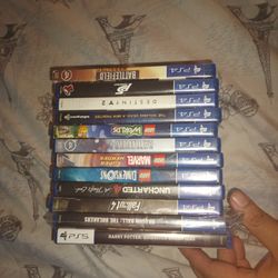 Ps4 And 5 Video Games 