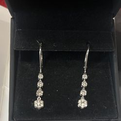 1/2 Karat Diamond Earrings 