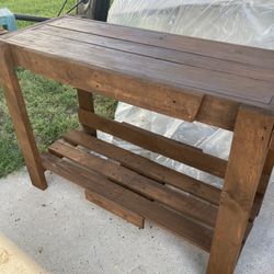 Wooden Rustic Table ( Just Built )