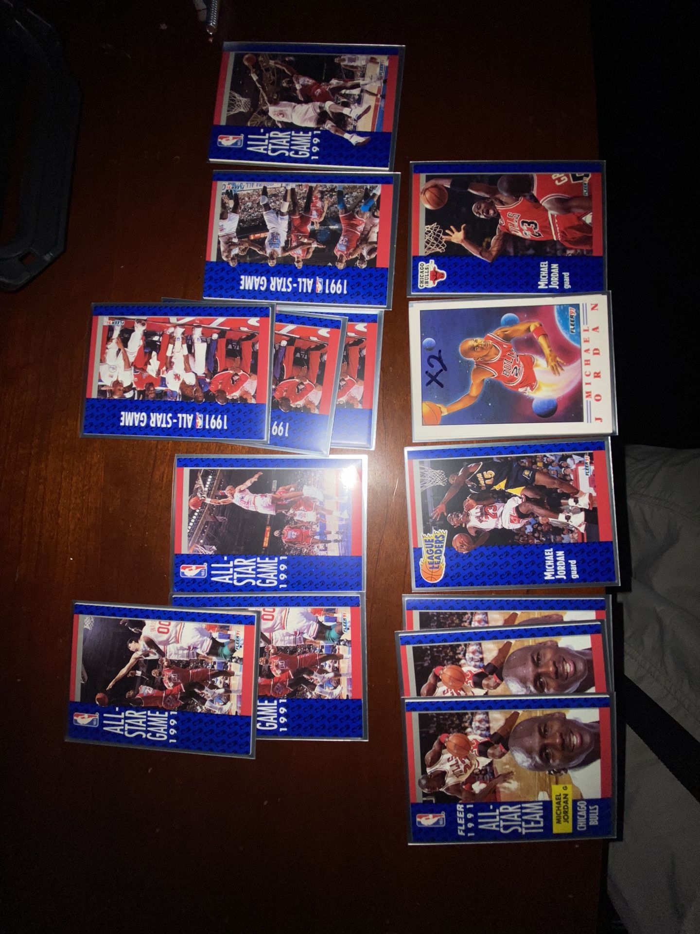 Fleer 1991 Basketball Cards-