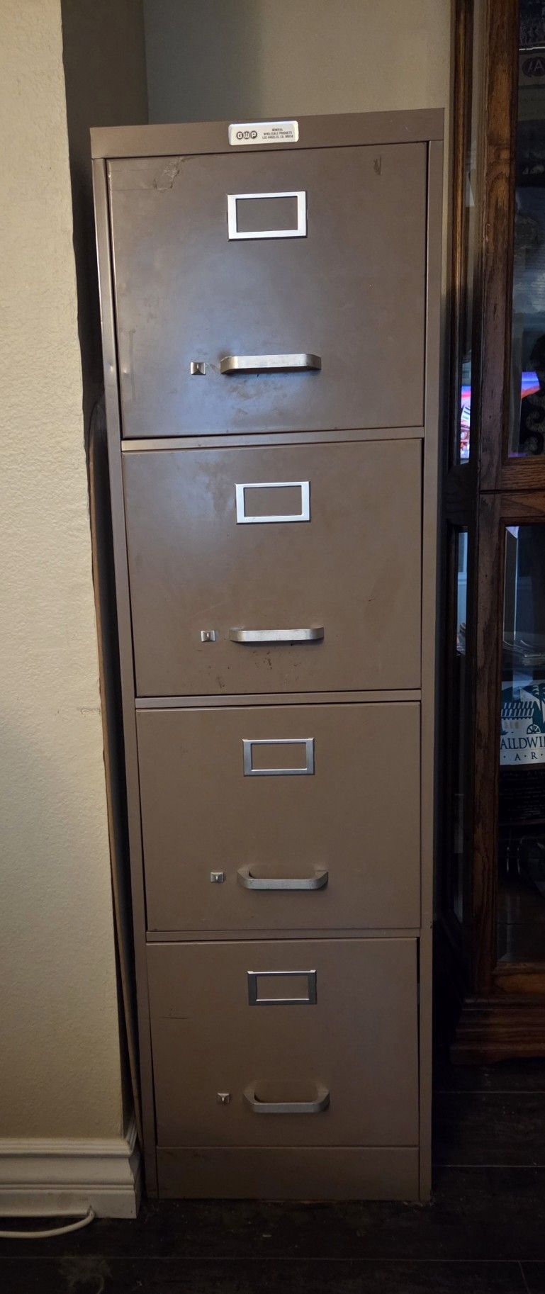 Used 4-Drawer Filing Cabinet – Great for Home or Office