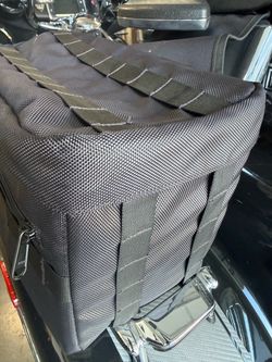 Water Resistant Nylon Saddle Bag for Harley Davidson .