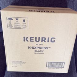 Keurig K-Express Black Sealed New In Box