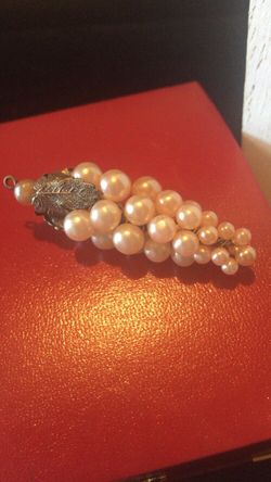 Vintage grape pendant