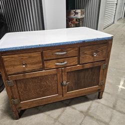 Antique Hoosier Cabinet Base