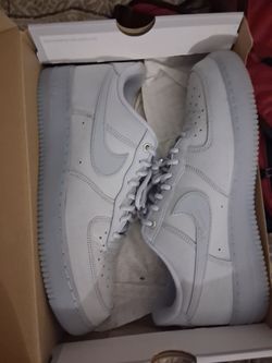 Nike Air Force 1 Low gray Sneakers and Black sneakers