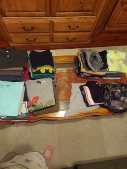 Cheap t-shirts and pants