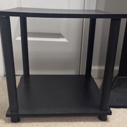 Black End Table 