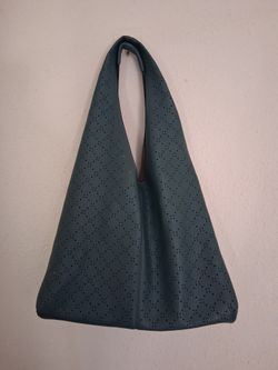Large Dark Teal Shoulder Bag 