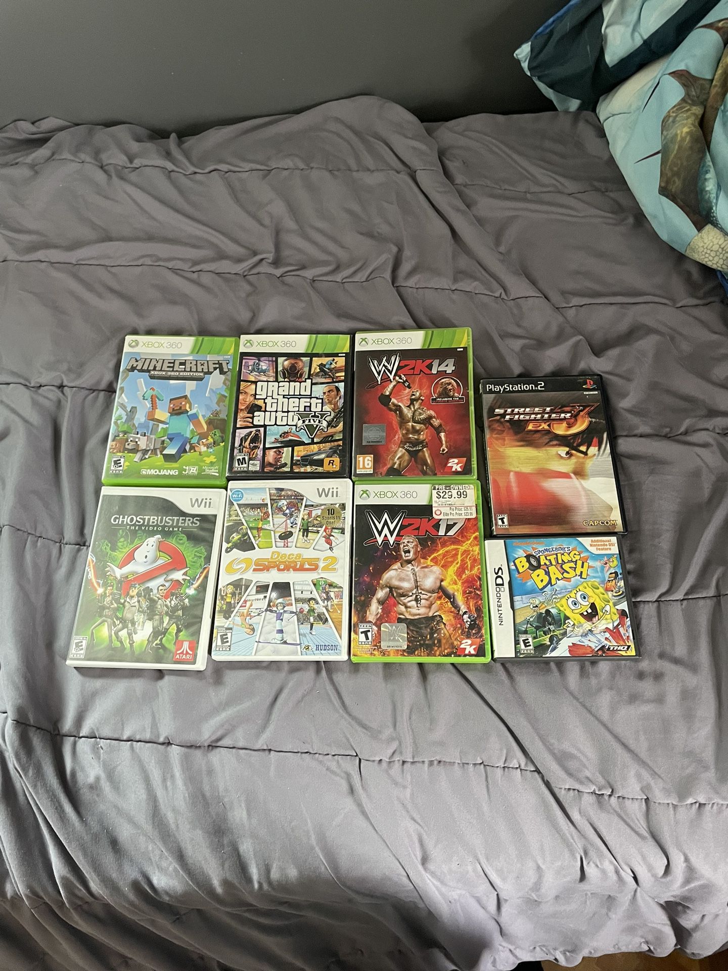 Xbox 360 Wii Ds PlayStation 2 Games
