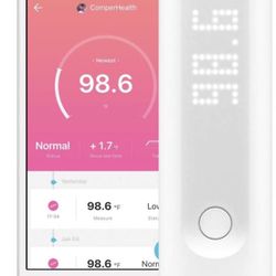 Comper Non Contact Thermometer, Thermometer Infrared Forehead for Fever, forehead Thermometer for Baby, Kids and Adults, with Smart App, Bluetooth Con
