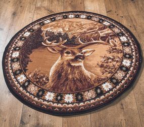  5’2 Round Area Rug