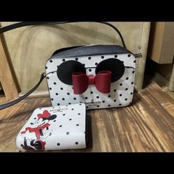 Minnie Mouse Purse And Wallet 
