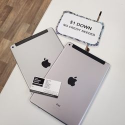 Apple IPad Air 2nd Gen LTE - 90 DAY WARRANTY - $1 DOWN - NO CREDIT NEEDED 