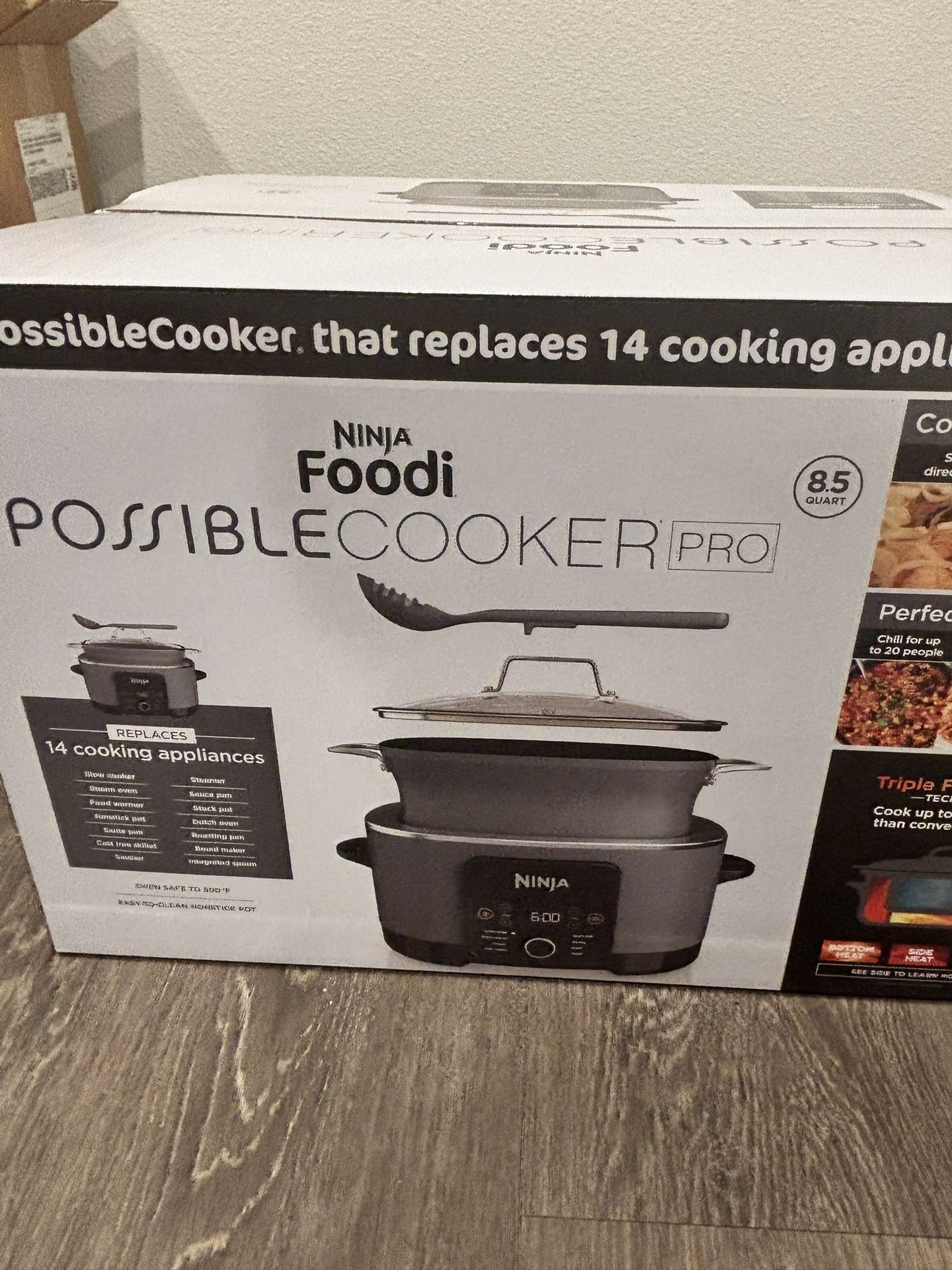 BRAND NEW. Ninja Possible Cooker Pro 