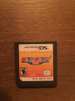 Nintendo ds Mario party ds