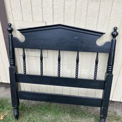 Antique Walnut Headboard