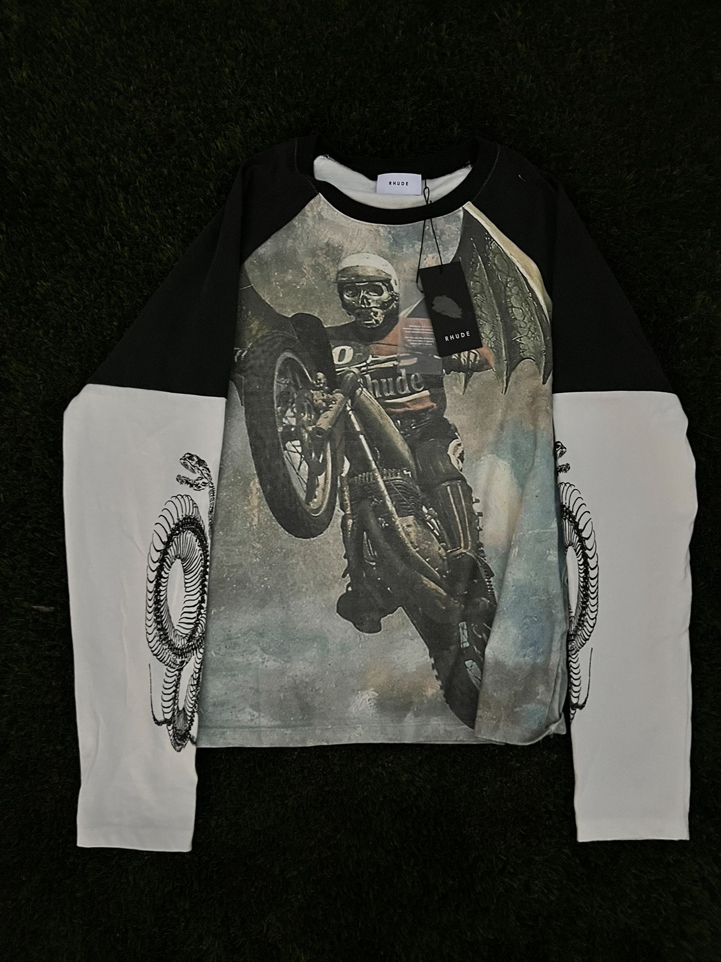Rhude Skeleton ‘Leap Of Faith’ Long Sleeve